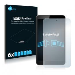 6x SU75 UltraClear Screen Protector Vodafone Smart Tab 4G
