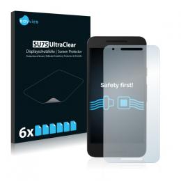 6x SU75 UltraClear Screen Protector LG Nexus 5X