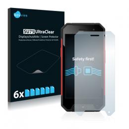 6x SU75 UltraClear Screen Protector Evolveo StrongPhone Q7