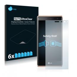 6x SU75 UltraClear Screen Protector LG Zero