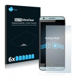 6x SU75 UltraClear Screen Protector HTC Desire 650