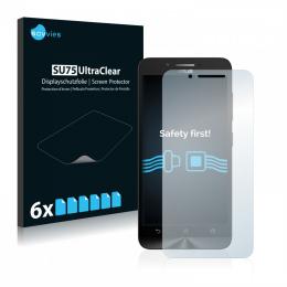 6x SU75 UltraClear Screen Protector Asus ZenFone Go ZC500TG