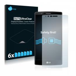 6x SU75 UltraClear Screen Protector LG G4