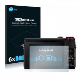 6x SU75 UltraClear Screen Protector Canon Powershot G7 X G7X