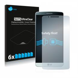 6x SU75 UltraClear Screen Protector LG G3