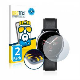 2x BROTECT Flex Full-Cover Protector Samsung Galaxy Watch Active 2 (40mm)