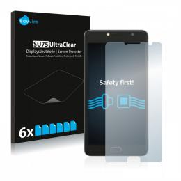 6x SU75 UltraClear Screen Protector Vodafone Smart Ultra 7
