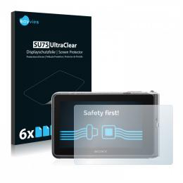 6x SU75 UltraClear Screen Protector Sony Cyber-Shot DSC-TX30