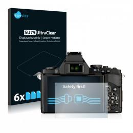 6x SU75 UltraClear Screen Protector Olympus OM-D E-M5