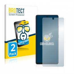 2x BROTECTHD-Clear Screen Protector Samsung Galaxy S10 Lite