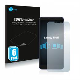 6x SU75 UltraClear Screen Protector Alcatel 1S 2019