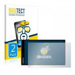 2x BROTECTHD-Clear Screen Protector Garmin DriveSmart 65