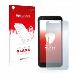 upscreen Hybrid Glass Clear Premium Protector Caterpillar Cat S62 Pro