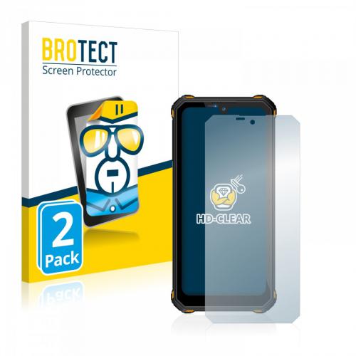 2x BROTECTHD-Clear Screen Protector Oukitel WP15 5G