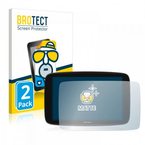 2x BROTECTHD-Clear Screen Protector TomTom Go Expert 7