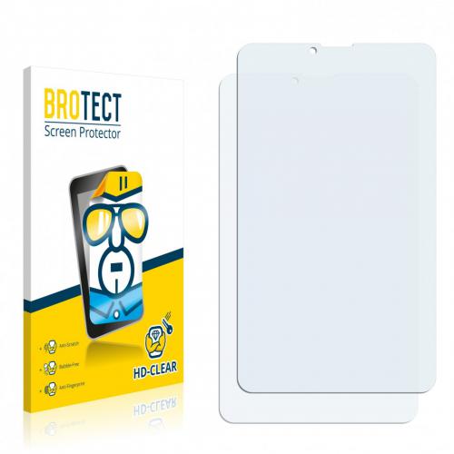 2x BROTECTHD-Clear Screen Protector Navitel T700 3G