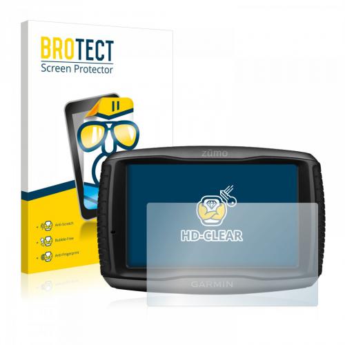 2x BROTECTHD-Clear Screen Protector Garmin Zumo 595LM