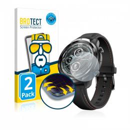 2x BROTECT Flex Full-Cover Protector Ticwatch Pro 3 GPS