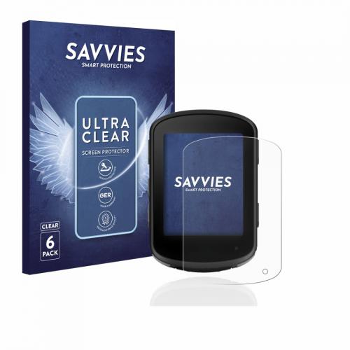 6x Savvies SU75 Screen Protector for Garmin Edge 540