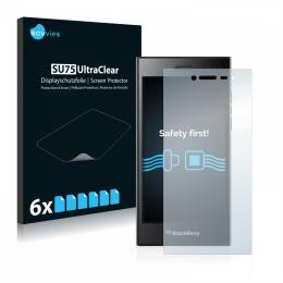 6x SU75 UltraClear Screen Protector Blackberry Leap