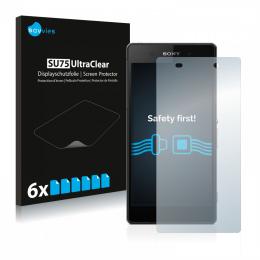 6x SU75 UltraClear Screen Protector Sony Xperia Z2 D6503