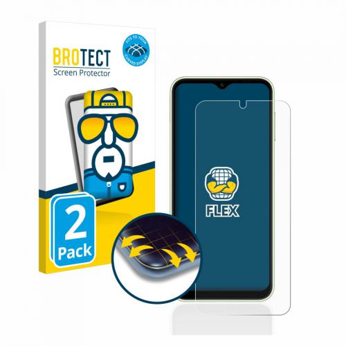 Ochranné fólie 2x BROTECT Flex Full-Cover Screen Protector for Samsung Galaxy A14 4G