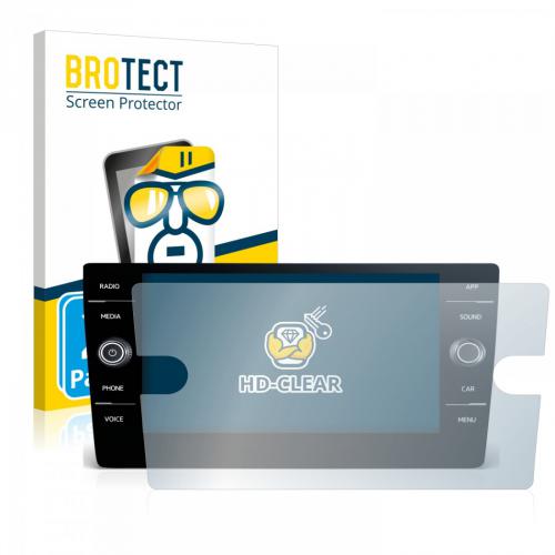 Ochranné fólie 2x BROTECT HD-Clear Screen Protector for Volkswagen Passat Variant TDI DSG 2020 Discover Media 8