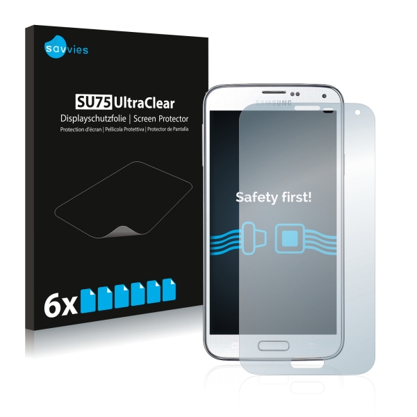 Ochranné fólie 6x SU75 UltraClear Screen Protector Samsung Galaxy S5 Neo