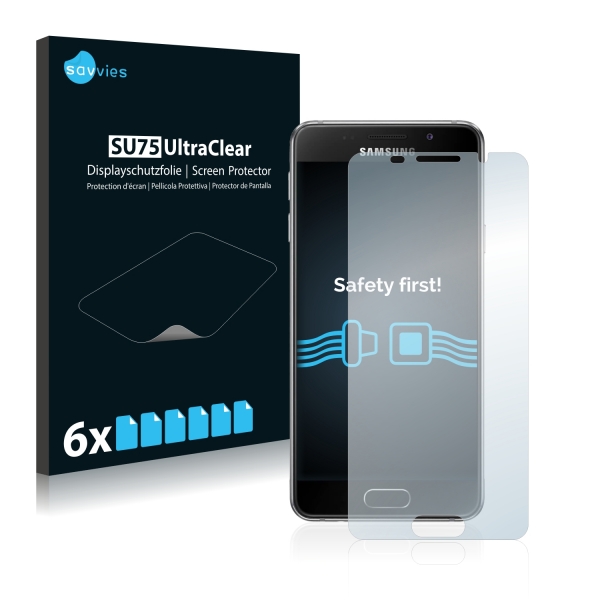 6x SU75 UltraClear Screen Protector Samsung Galaxy A3 (2016)