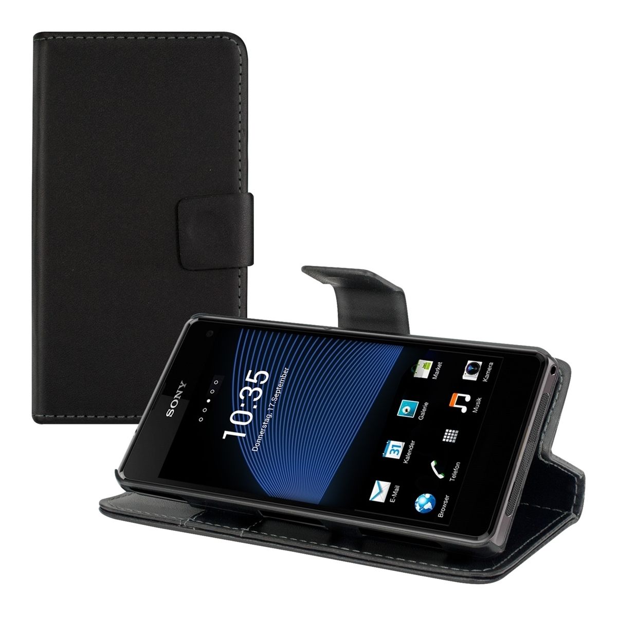 Pouzdro pro Sony Xperia Z1 Compact černé