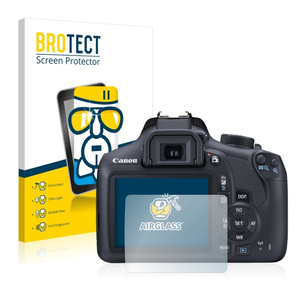AirGlass Premium Glass Screen Protector Canon EOS 1300D