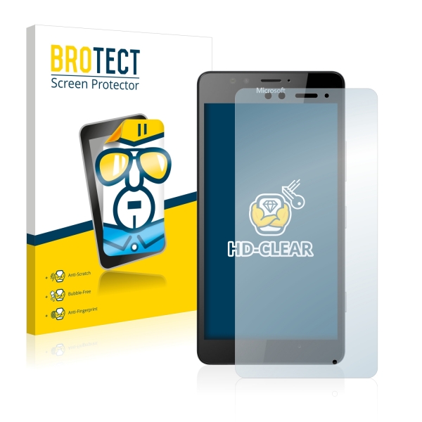 Ochranné fólie 2x BROTECTHD-Clear Screen Protector Microsoft Lumia 950