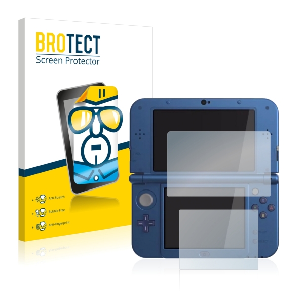 Ochranné fólie 2x BROTECTHD-Clear Screen Protector Nintendo New 3DS XL