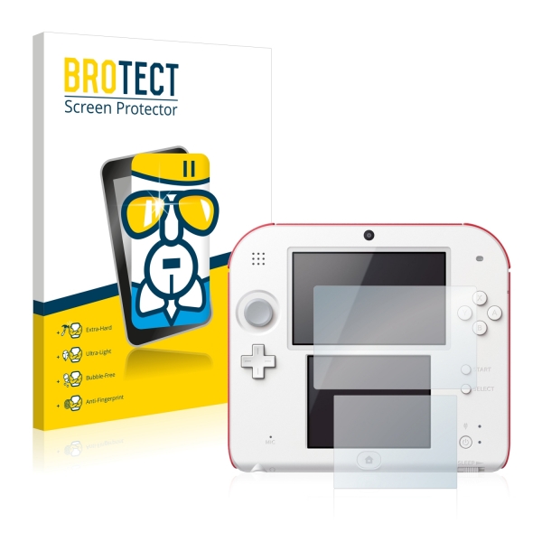 Ochranná fólie AirGlass Premium Glass Screen Protector Nintendo 2DS