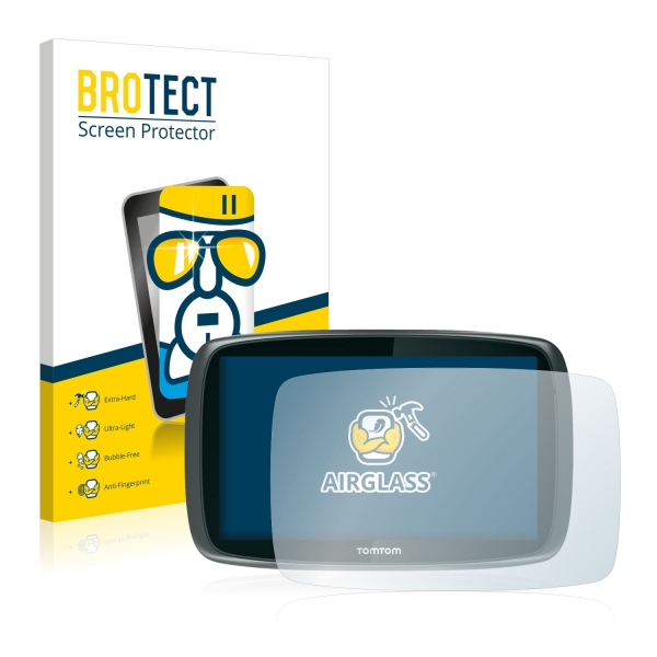 AirGlass Premium Glass Screen Protector TomTom GO 6000