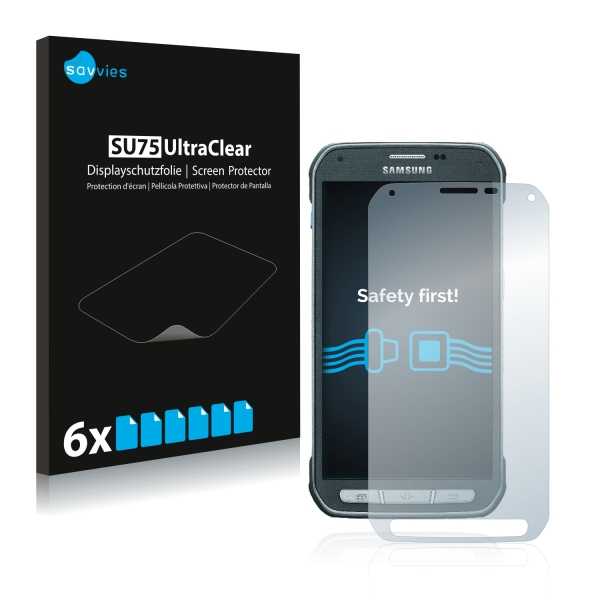 Ochranné fólie 6x SU75 UltraClear Screen Protector Samsung Galaxy S5 Active