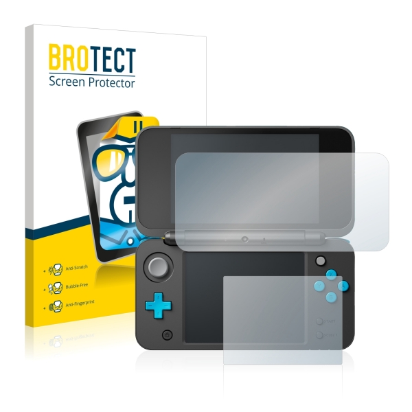 Ochranné fólie 2x BROTECTHD-Clear Screen Protector Nintendo New 2DS XL