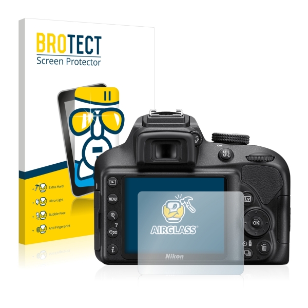 Ochranná fólie AirGlass Premium Glass Screen Protector Nikon D3400 - zvìtšit obrázek