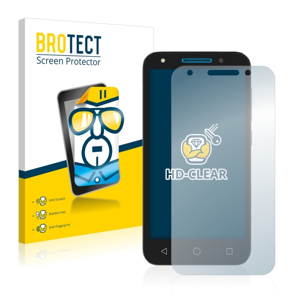 Ochranné fólie 2x BROTECTHD-Clear Screen Protector Alcatel U5 4G