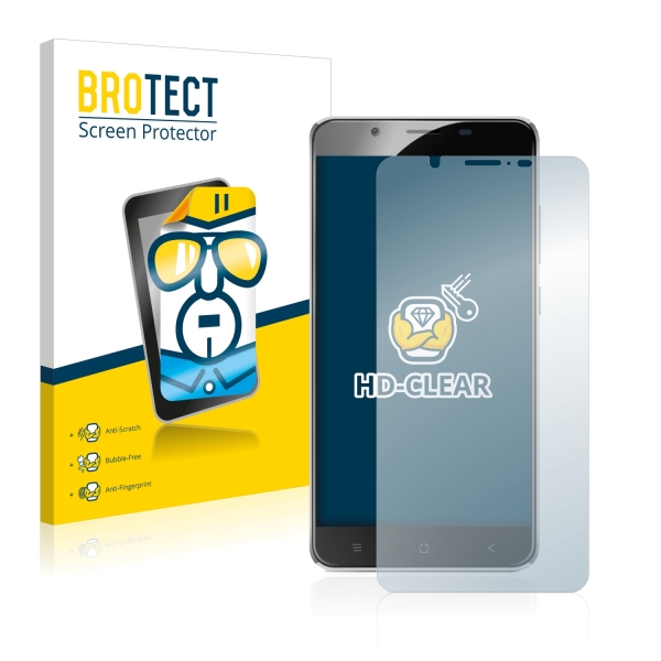 2x BROTECTHD-Clear Screen Protector Blackview P2