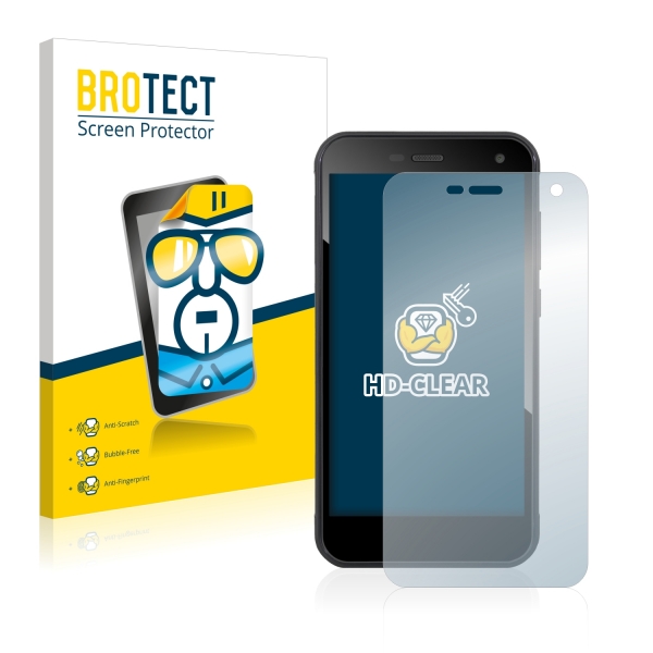 2x BROTECTHD-Clear Screen Protector Evolveo StrongPhone G4