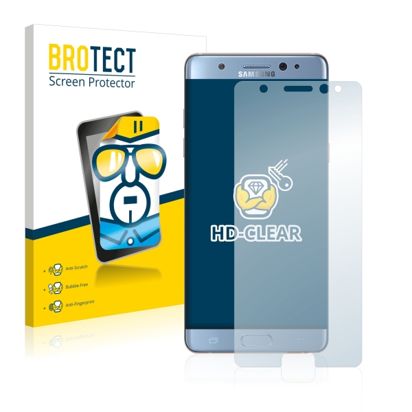 2x BROTECTHD-Clear Screen Protector Samsung Galaxy Note 7