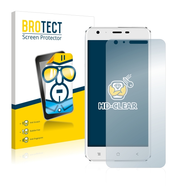 2x BROTECTHD-Clear Screen Protector Blackview A7