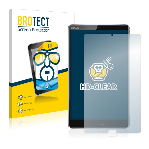2x BROTECTHD-Clear Screen Protector Huawei MediaPad M5 8.4