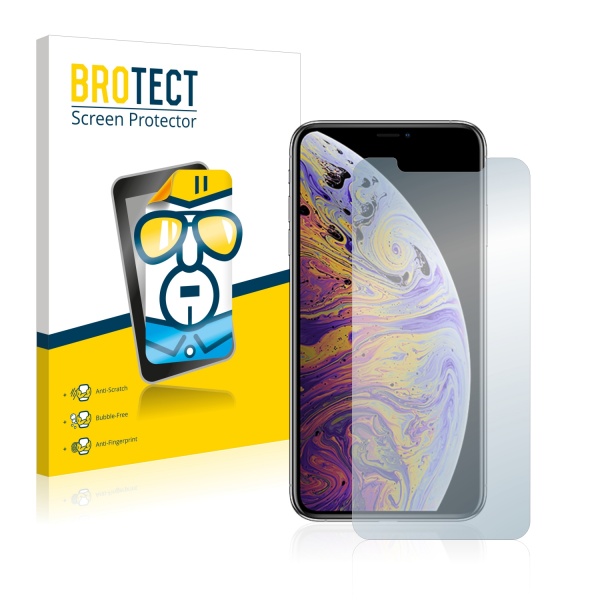 2x BROTECTHD-Clear Screen Protector Apple iPhone Xs Max