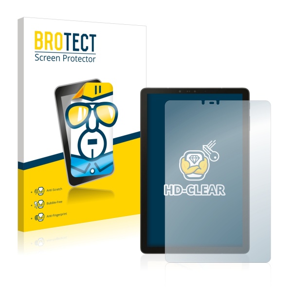 2x BROTECTHD-Clear Screen Protector Samsung Galaxy Tab S4 10.5