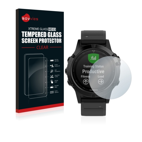 Tvrzené sklo Tempered Glass HD33 Garmin fenix 5 (47mm)
