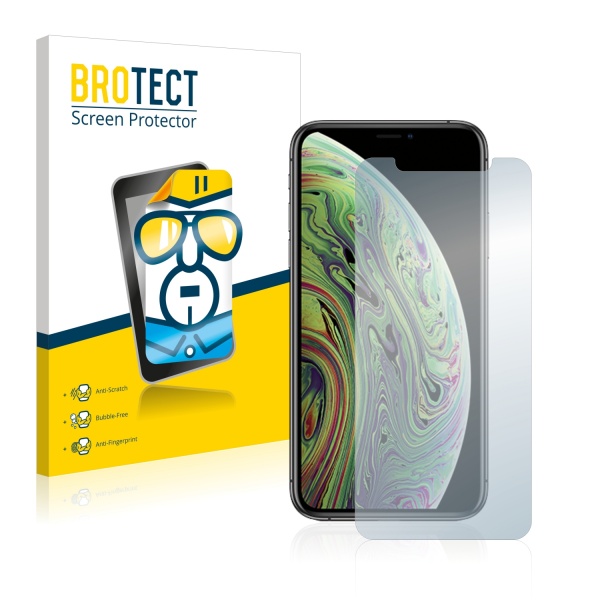 2x BROTECTHD-Clear Screen Protector Apple iPhone Xs