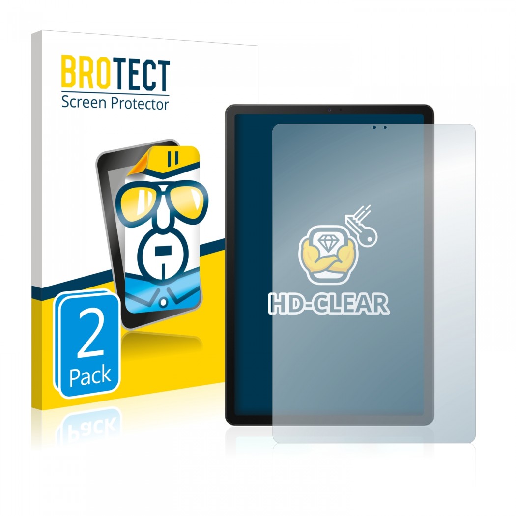 2x BROTECTHD-Clear Screen Protector Samsung Galaxy Tab S5e