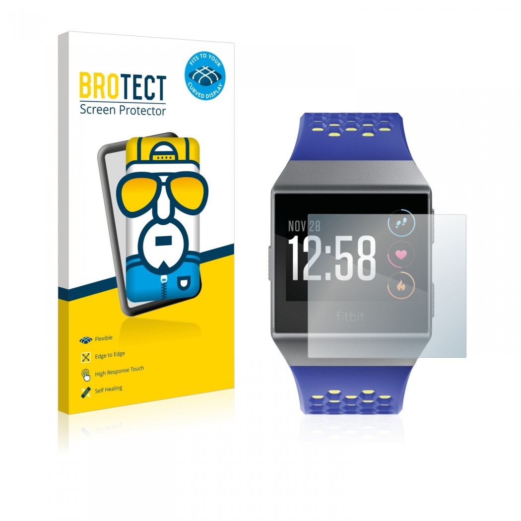 Ochranné fólie 2x BROTECT Flex Full-Cover Protector Fitbit Ionic